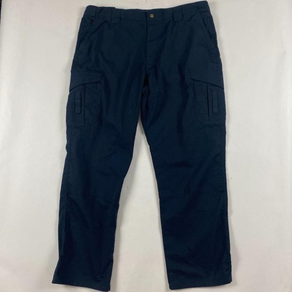 NWOT Tru-Spec Tactical Utility Cargo Pants Mens 44 Fits 42 x 34 Navy Blue Cotton